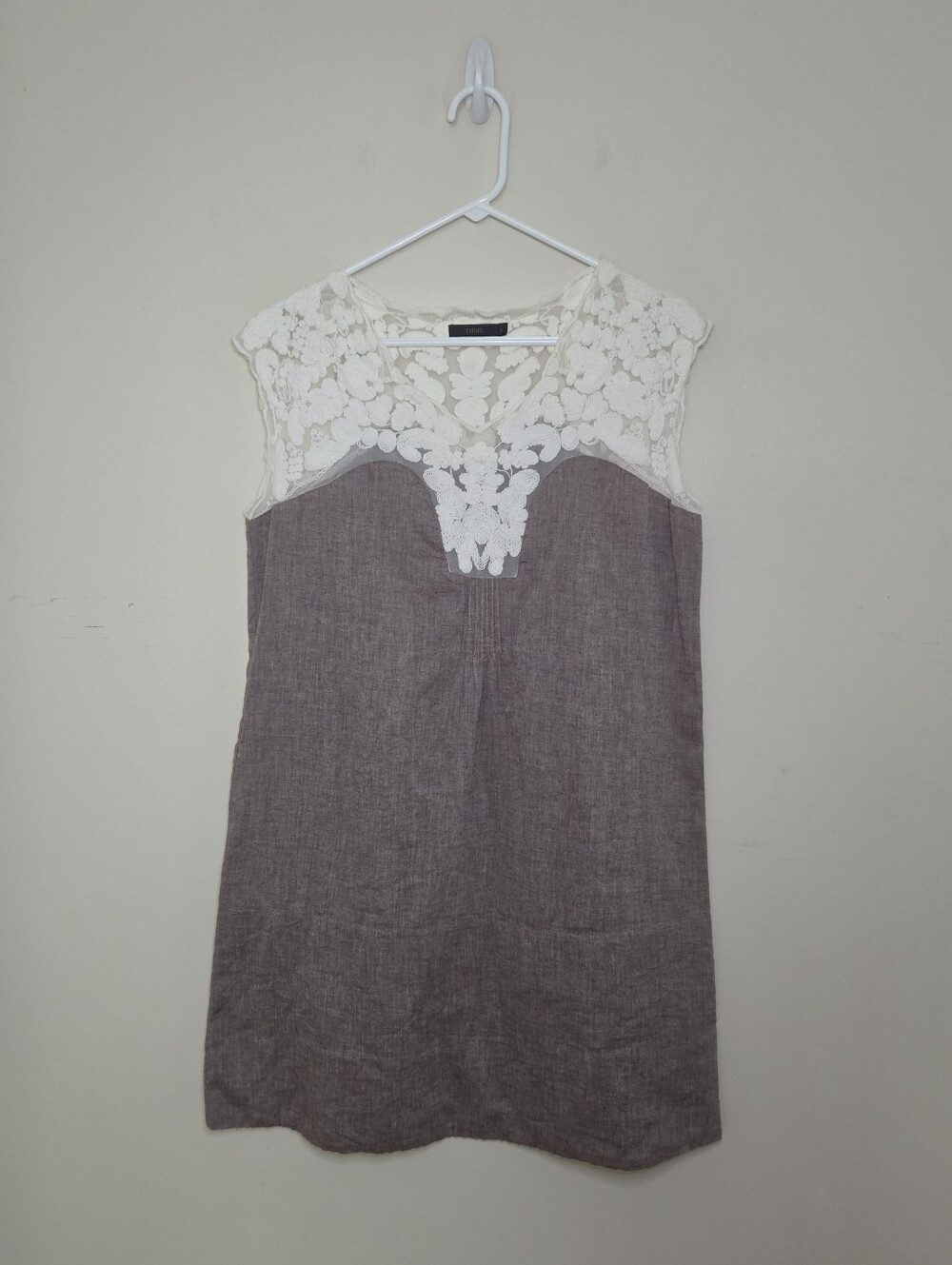 Women's THML Linen Blend Dress Sz Large